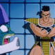 Nappa en su primera aparición más joven, en el episodio especial de Bardock.